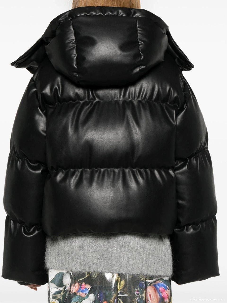 Affordable McCartney puffer Stella jacket faux-leather Women 0813